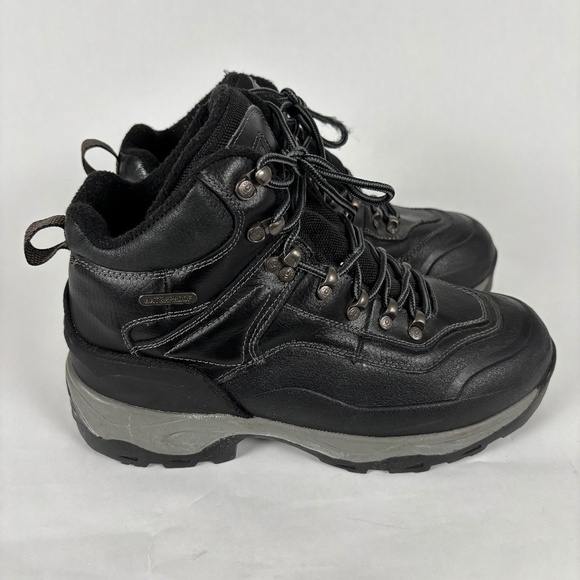 COLEMAN Storm Series, Black/Gray, Genuine Leather, Trail/Work Boots Men's 10M - Picture 1 of 11